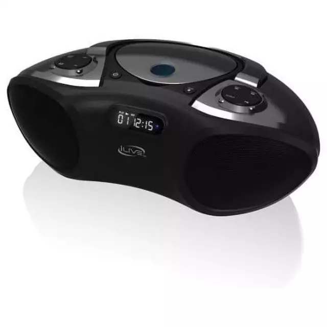 IBC233B Bluetooth v5.0 Boombox with CD/FM Radio