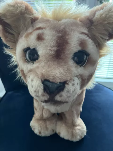 Disney the lion king mighty roar simba interactive plush toy top