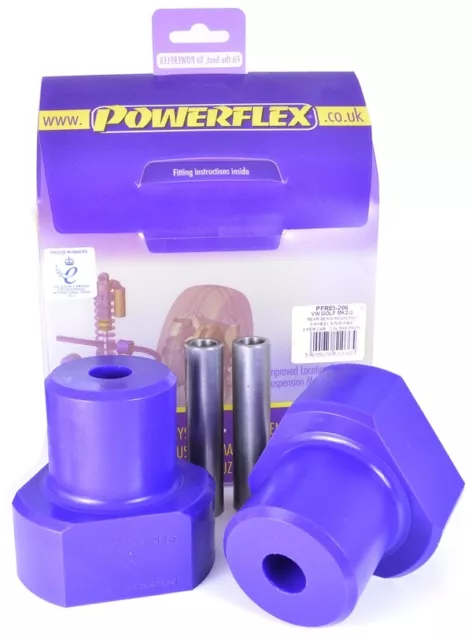 Powerflex PU Hinterachslager VW Golf 3 4 Corrado VR6 Vento Buchsen GTI PR-85-206