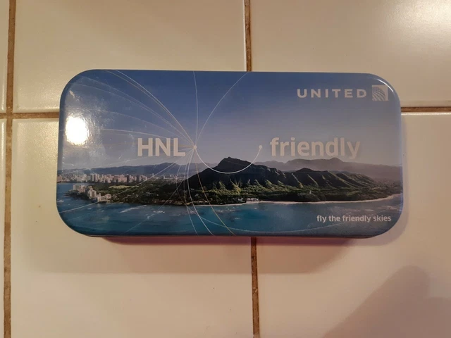 Trousse boite avion aviation united airlines