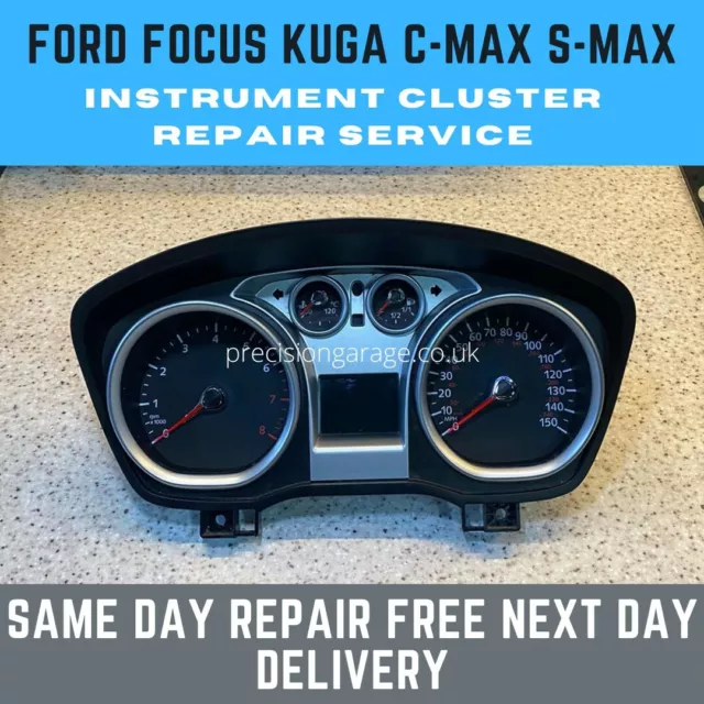 Ford Focus Kuga S Max B Max Instrument Cluster Speedometer Repair Service