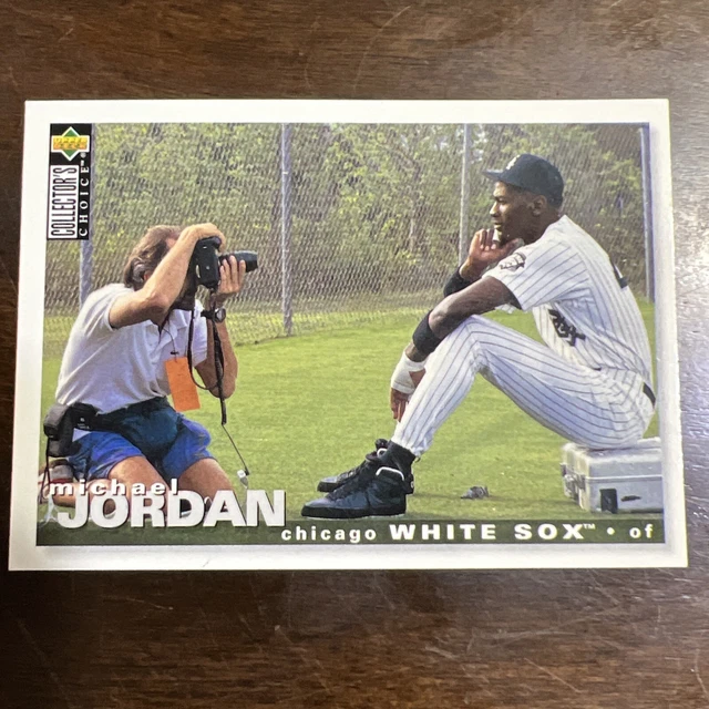 MICHAEL JORDAN 1995 Upper Deck Baseball Collectors Choice 500 Chicago michael-jordan-1995-upper-deck-baseball-collectors-choice-500-chicago