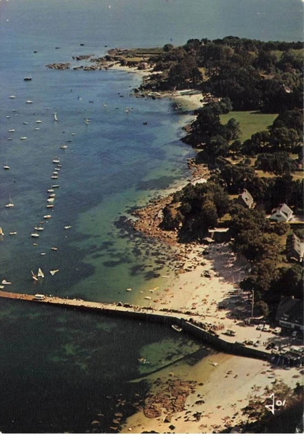 Carte Postale Ancienne CPA 29 - Beg Meil / L'Hôtel Des Dunes Et Ses Villas - 1900