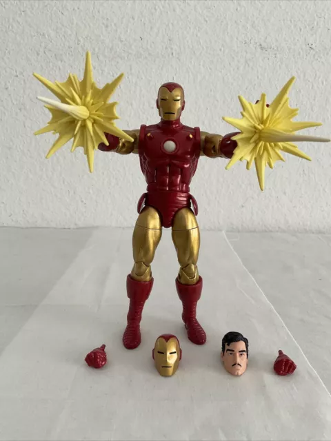 Hasbro Marvel Legends Iron Man 80th Anniversary 6” Action Figure Loose Complete