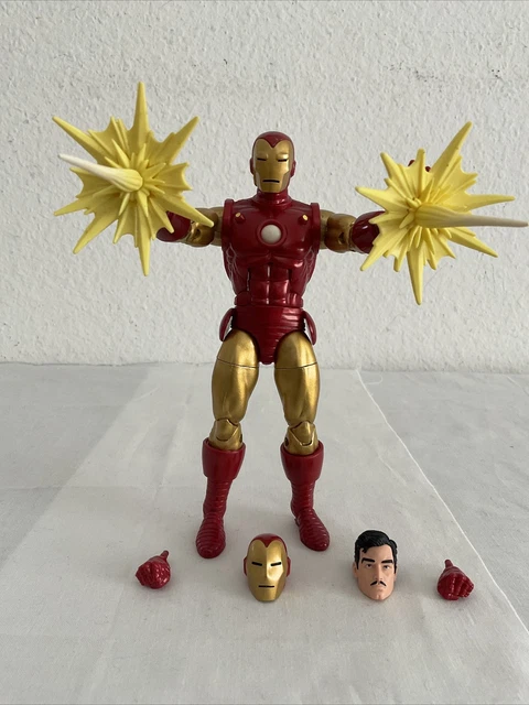Hasbro Marvel Legends Iron Man 80th Anniversary 6” Action Figure Loose Complete