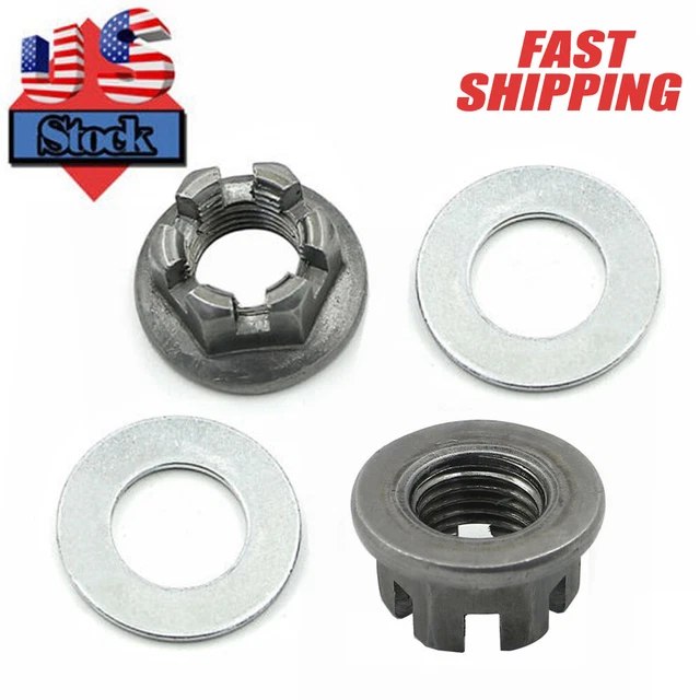 REAR AXLE HUB Castle Nut For Yamaha Banshee Raptor 350 660 200cc