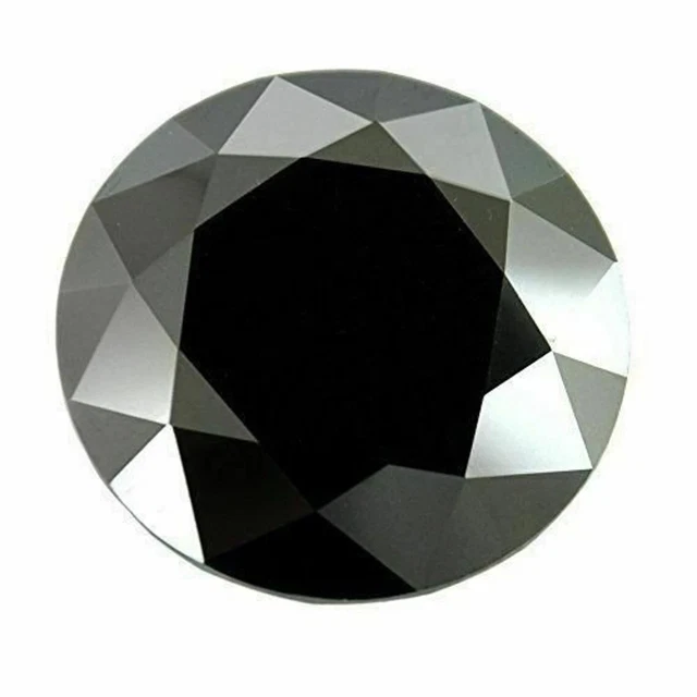 300-320 Ct Loose Certified Natural Black Diamond Solitaire for Ring or Pendant