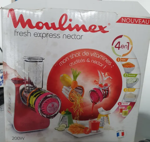 Robot Moulinex Fresh Express Nectar à Jus  Hachoir Très Bon État