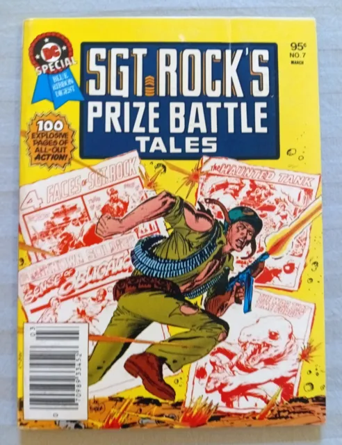 Dc Special Blue Ribbon Digest #7, Sgt. Rock's Prize Battle Tales, Bronze, 1981