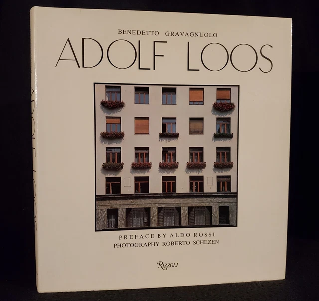 ADOLF LOOS: THEORY and Works by Benedetto Gravagnuolo 1982