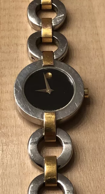 Orologio da donna Movado Made in Swiss (10 3 20 1045) Usato Batteria Vedi foto