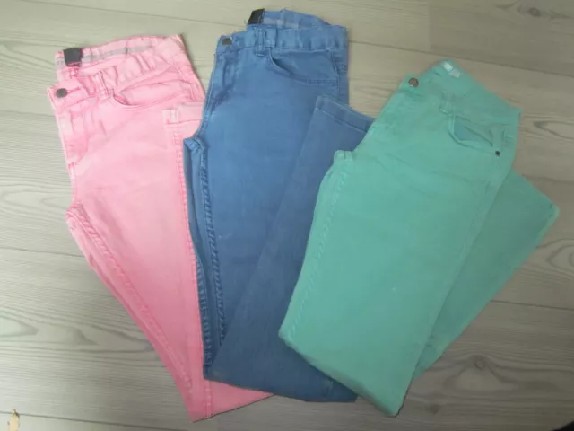 Coloblock !! Lot 3 Jean Slim CFK Monoprix  - 12/14 Ans * TBE