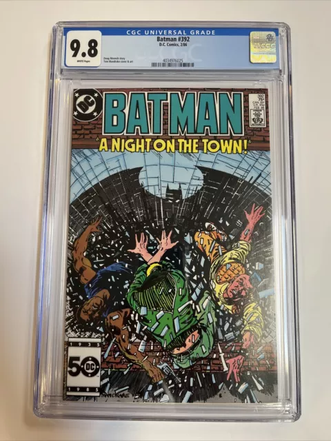 Batman (1986) #392 (CGC 9.8 WP) Doug Moench Story & Tom Mandrake Art