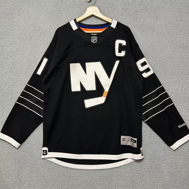 #91 John Tavares New York Islanders Reebok Premier Player Jersey - Black