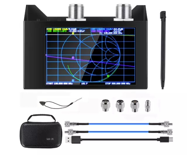 NEW Tiny Handheld NanoVNA Vector Network Analyzer 50KHz-3GHz Antenna Analyzer