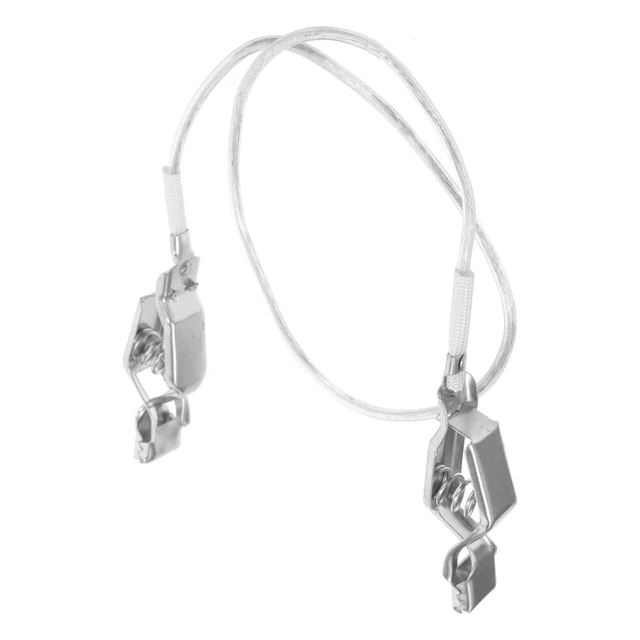 NAMOARLY Fencing Foil Body Cord With Wire Clamp Fencing Accessory Clip For Epee And Foil Universal Fit