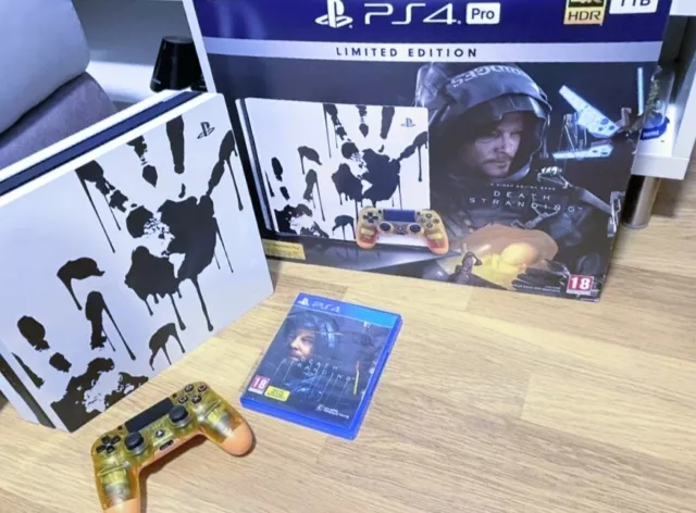 PlayStation 4 Pro 1TB Limited Edition Console - Death Stranding