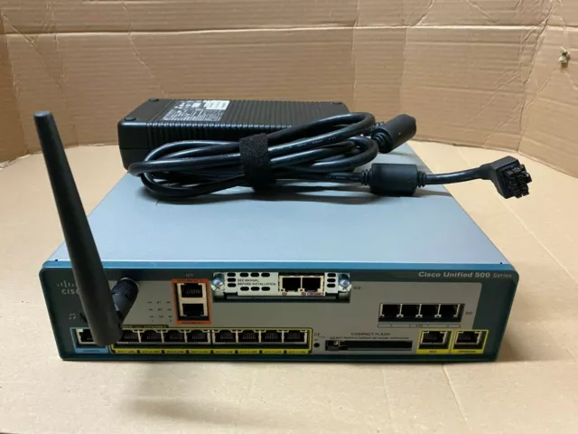 Cisco UC520-16U-2BRI Unified Communication Router Cisco UC520 Series / VIC2-2FXO