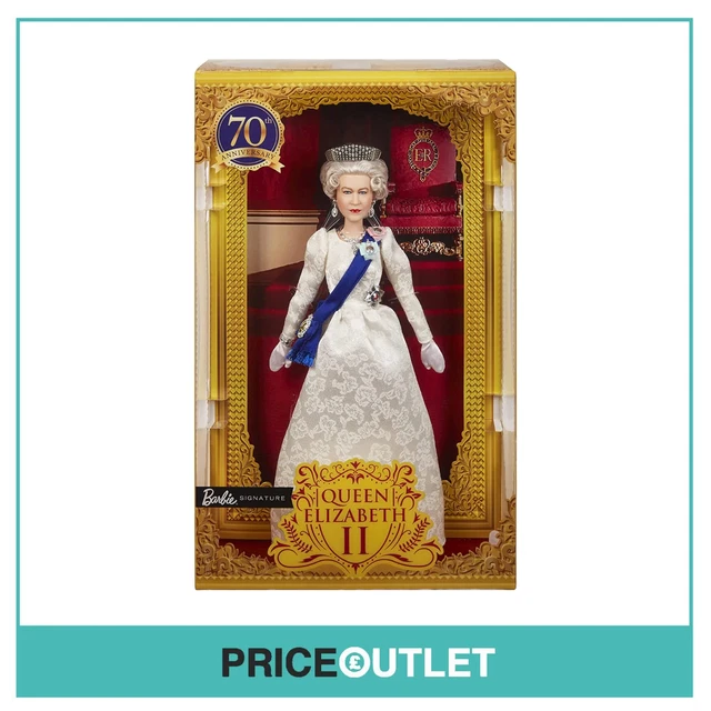 BARBIE SIGNATURE Queen Elizabeth II 70th Anniversary £750.00