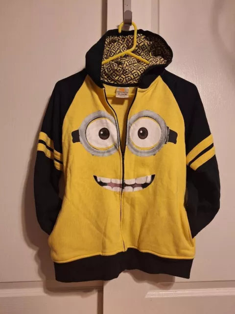 Despicable Me Minions children's zipper hoodie w/pockets XL