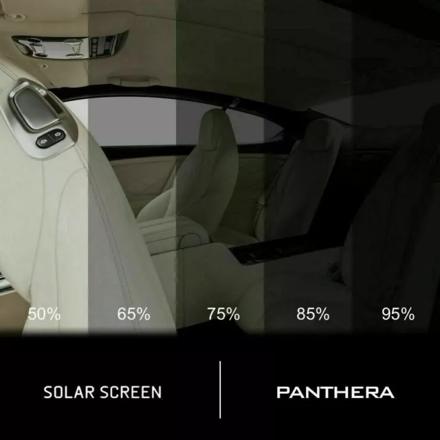 12€/m² Solar Screen Panthera 295C - 230C Scheiben Tönungsfolie Autoglasfolie