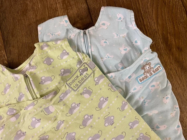 Halo Sleepsack Newborn 6-12 Pounds Bundle Boy Girl Unisex Animal Mouse Print Lot