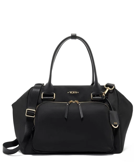 Tumi 144826-1041 - Voyageur Adrian Carryall - Black with Gold Hardware
