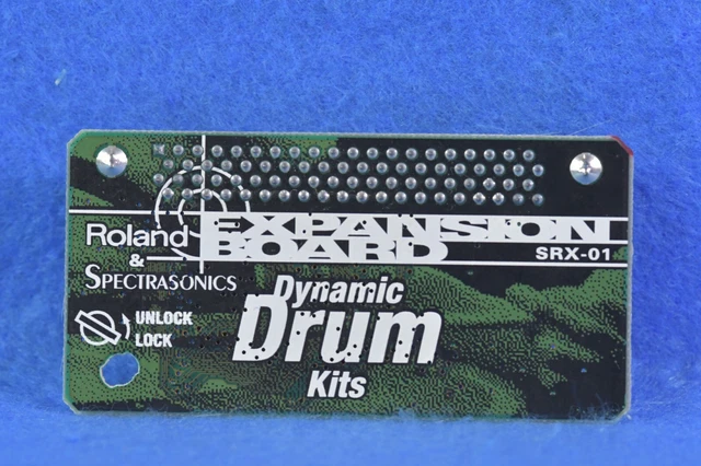 ROLAND SRX-01 DYNAMIC Drum Kits Expansion Board Working Tested