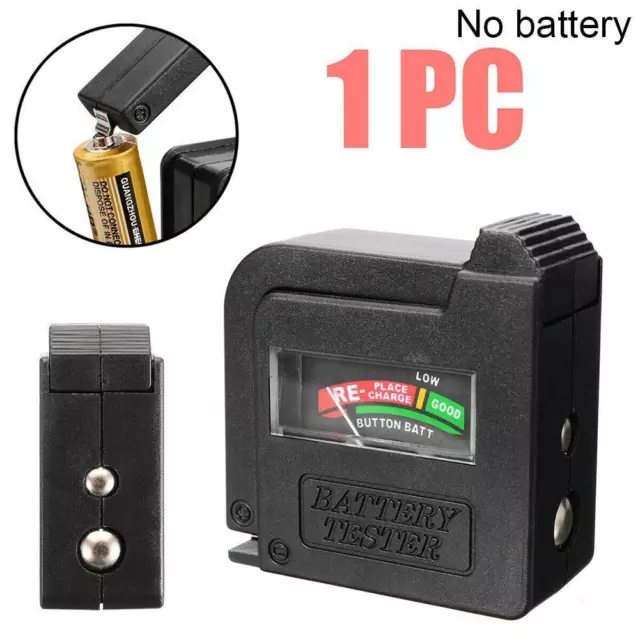 Universal AA/AAA/C/D/9V/1.5V Button Cell Battery Checker Volt-Tester --new S5C2