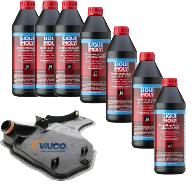 LIQUI MOLY 8100 DSG Transmission 7L Vaico Filtre de pour VW ...