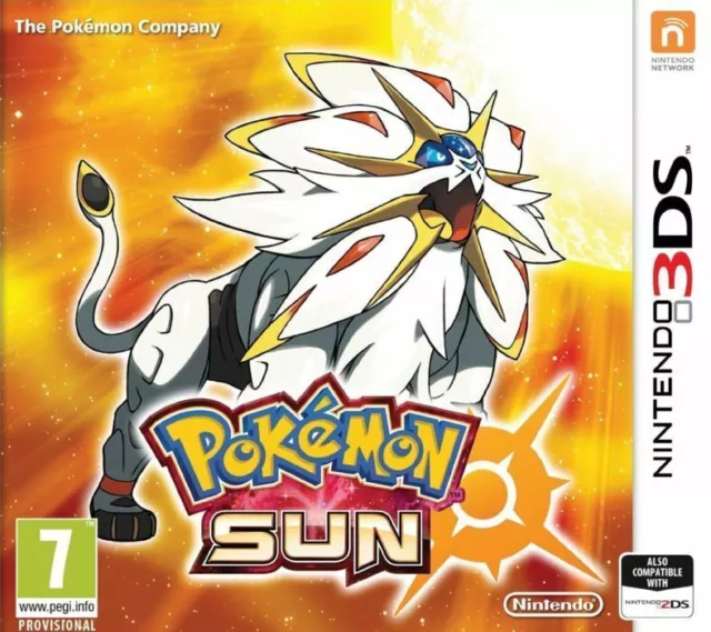 Pokémon Sun (Nintendo 3DS) VideoGames Highly Rated eBay Seller Great Prices