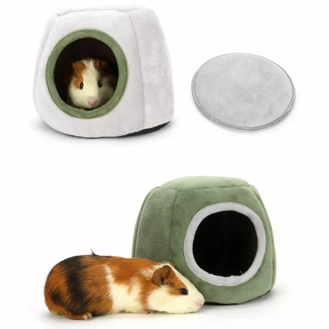 Animals Soft Chinchilla Guinea Pig Warm Hideout Cave Bed Hamster House Pet Tent