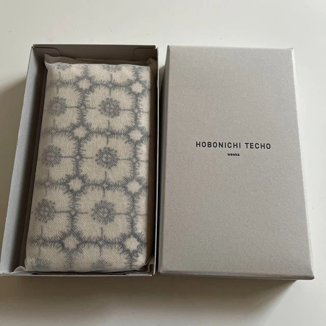 HOBONICHI TECHO WEEKS Size Notebook Cover Mina Perhonen Anemone Beige