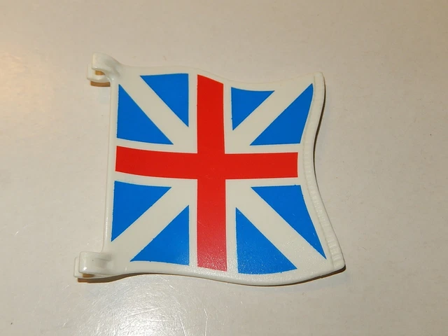Drapeaux Playmobil Catégorie 5 Référence 3 - Accessoires Pour Figurines - Occasion Très Bon état