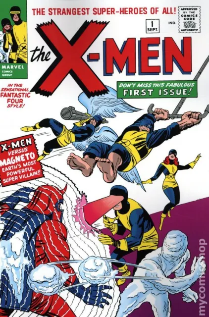 Mighty Marvel Masterworks The X-Men TPB 1B-1ST NM 2021 Stock Image