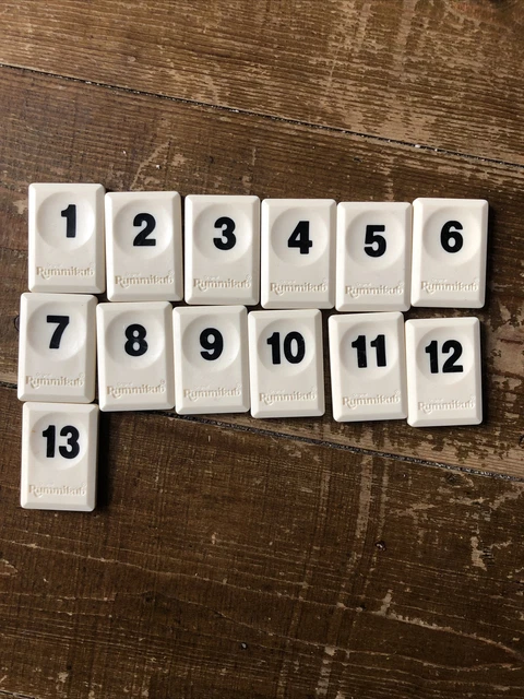 Rummikub Tile Game By Goliath & TOMY – Spare Tiles, Used, Your Choice