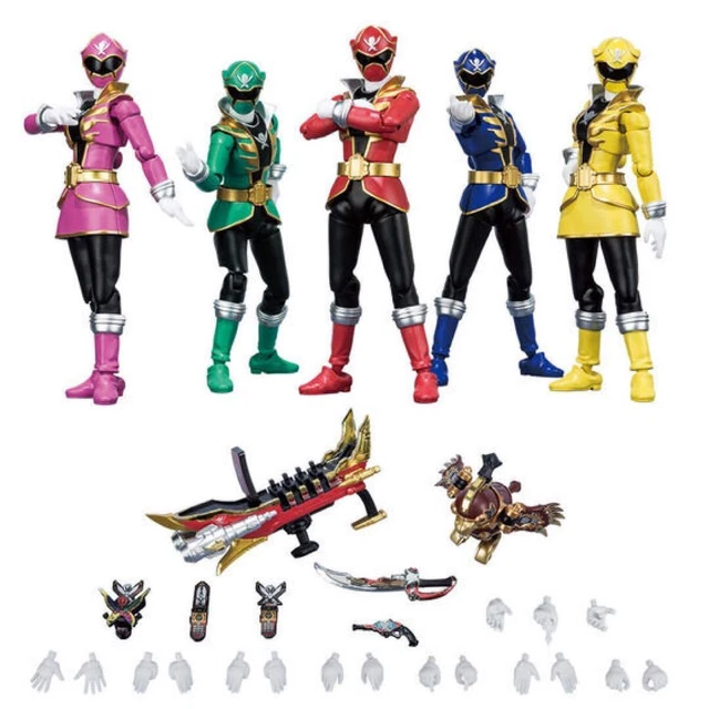 SHODO SUPER Kaizoku Sentai Gokaiger 1 & 2 [Premium Bandai Exclusive]