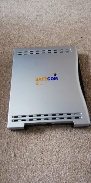 SAFECOM 4 port ADSL modem router model No: SAMR-4114