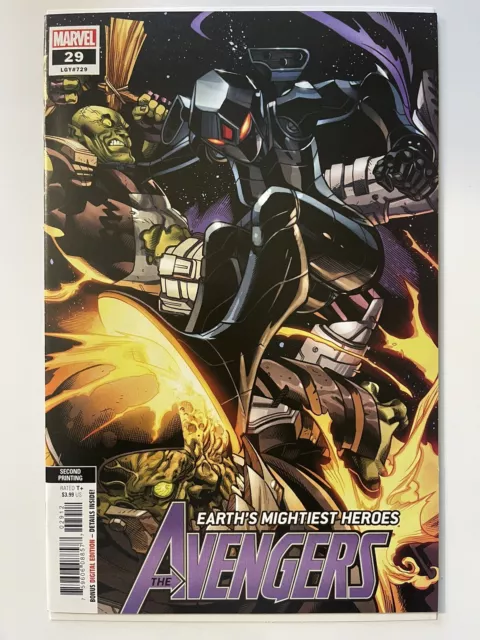 Avengers #29 2nd Print / 1st War Widow / Marvel Comics 2020 / Low Print Run HTF