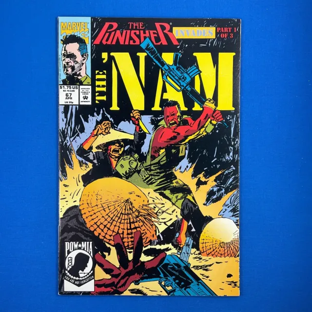 NAM #67 The Punisher Invades Part 1 Marvel Comics 1992 Vietnam War Comic Book