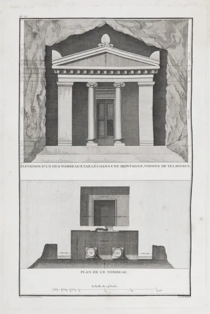 Telmessos Fethiye Mugla Turkey Türkei architecture Architektur tomb grave 1782
