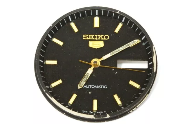 SEIKO 7009 DIAL hands minute track to restore with pins 4399