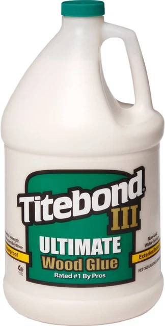 Titebond III Waterproof Glue, Gallon Pack of 1