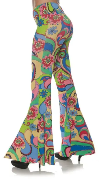 70'S FLOWER BELL Bottoms Women's Costume Pants $25.20 - PicClick