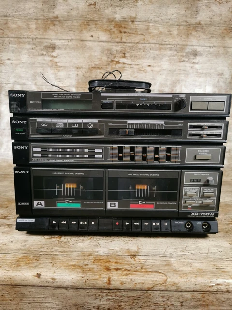 Vintage Sony XO-550W Stereo Deck Receiver HST-5.. | Köp på