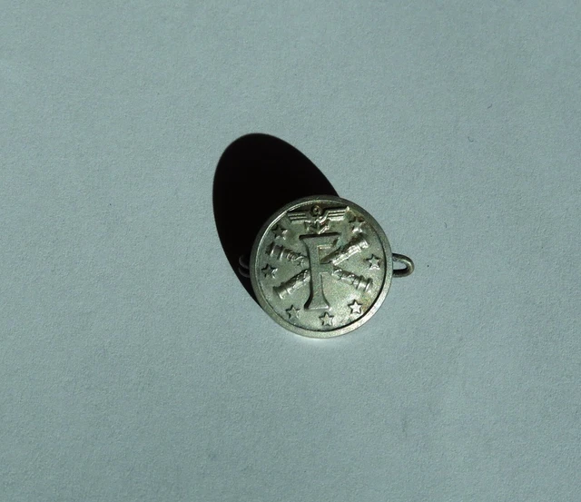 Collier Pendentif Vintage Nathalie Decoster Pour Arthus Bertrand Paris - Métal Et émail Noir Prune, Occasion