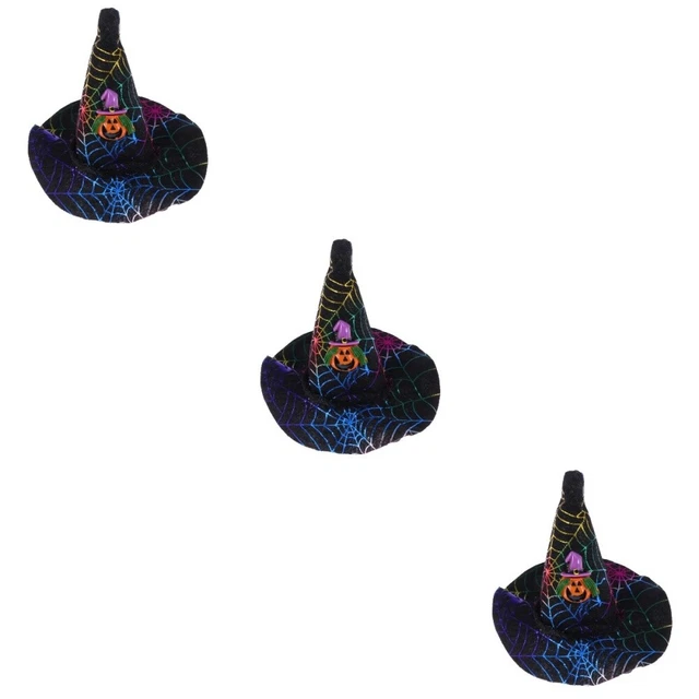 3 Pieces Cappello Da Mago Per Cani Gatti Mantello Cosplay Animali Domestici
