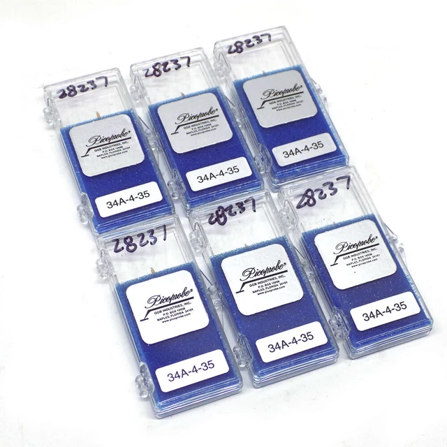 (Lot of 6) GGB Industries 34A-4-35 PicoProbe Replacement Probe Tips