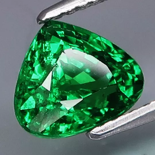 2.04Cts Natural Tsavorite Green Garnet - Hi-End Luster Gem - Amazing Collection! 3