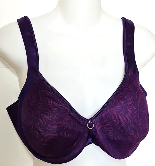 Lilyette, Intimates & Sleepwear, Lilyette Minimizer Bra Purple Underwire  38dd Nwt